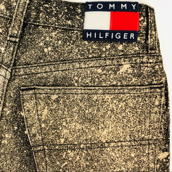 TOMMY HILFIGER 90’s Destroyed High-Rise Shorts 28 - Picture 8 of 16